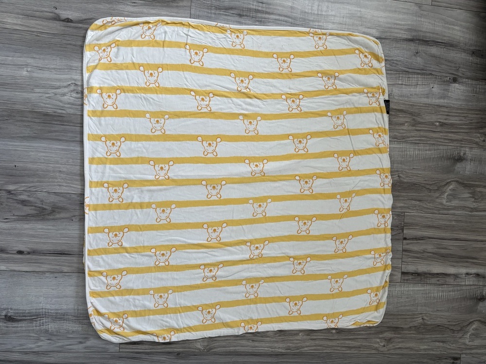 Milk snob Pooh bear swaddle blanket